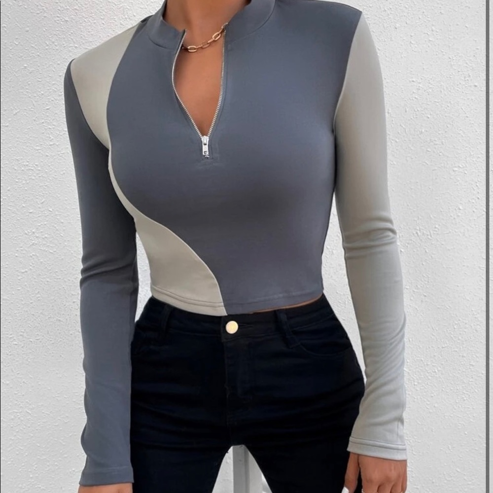 Zip up top